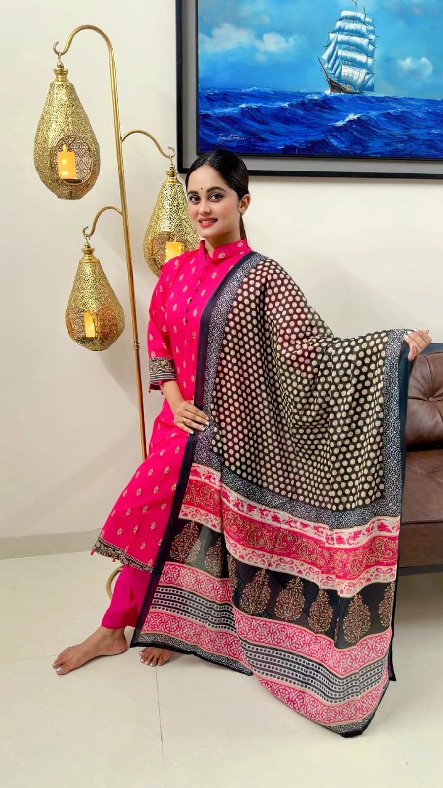 প্রিমিয়াম সুতি থ্রি পিস-01