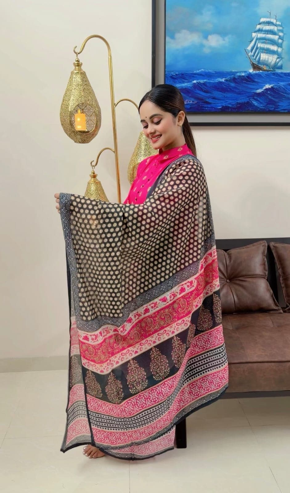 প্রিমিয়াম সুতি থ্রি পিস-01