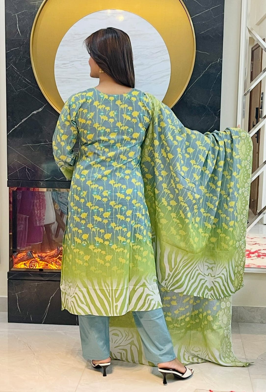 প্রিমিয়াম সুতি থ্রি পিস-02